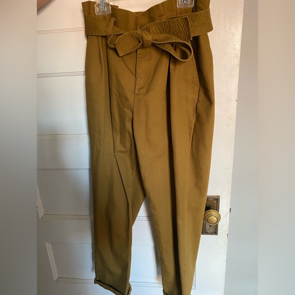 A new day target brand paper bag pants with tie